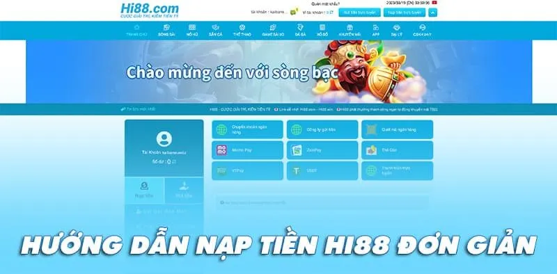 Hướng Dẫn Nạp Tiền Hi88 Chi Tiết Qua Từng Hình Thức 3 Giao dịch nhanh chóng bằng thẻ cào điện thoại
