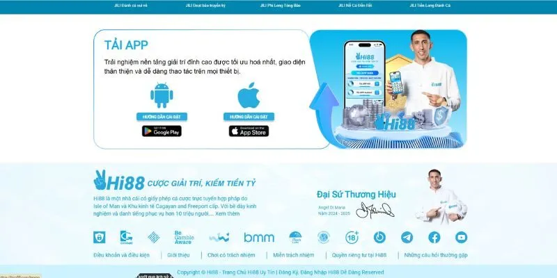 Hi88 - Nhà Cái Thống Trị Thị Trường Giải Trí Đổi Thưởng 29 Ứng dụng thiết bị thỏa mãn người chơi mọi lúc mọi nơi